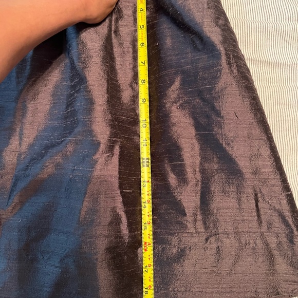 Vintage Raw Silk Anthropologie Lula Kate Dress - Picture 14 of 15